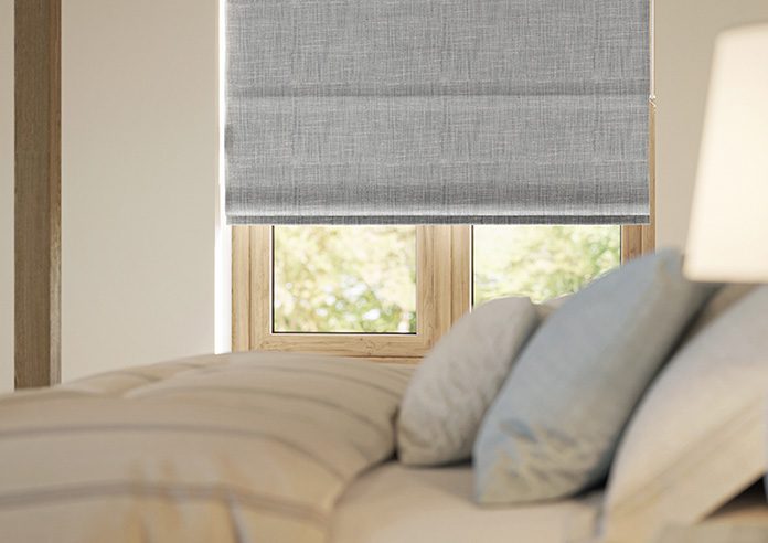 Kildare, Flint - Motorised Roman Blind - Image 5